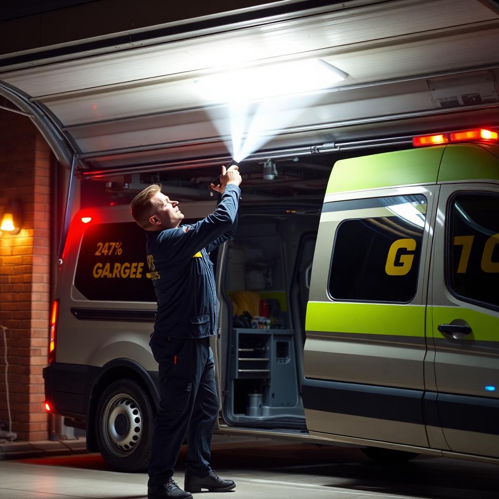Emergency garage door service in Winlock WA